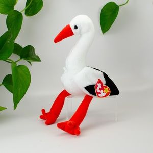 Ty Beanie Baby Stilts The Stork !